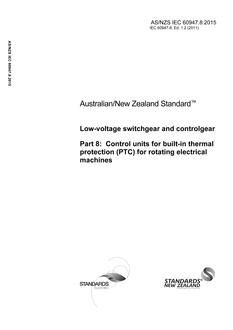 AS/NZS IEC 60947.8
