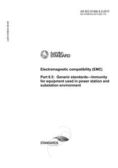 AS IEC 61000.6.5