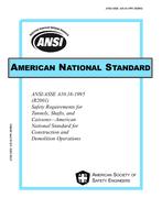 ASSP A10.16-1995(R2001)