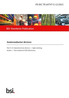 BS PD IEC TR 60747-5-12