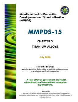 MMPDS MMPDS-15 Chapter 5